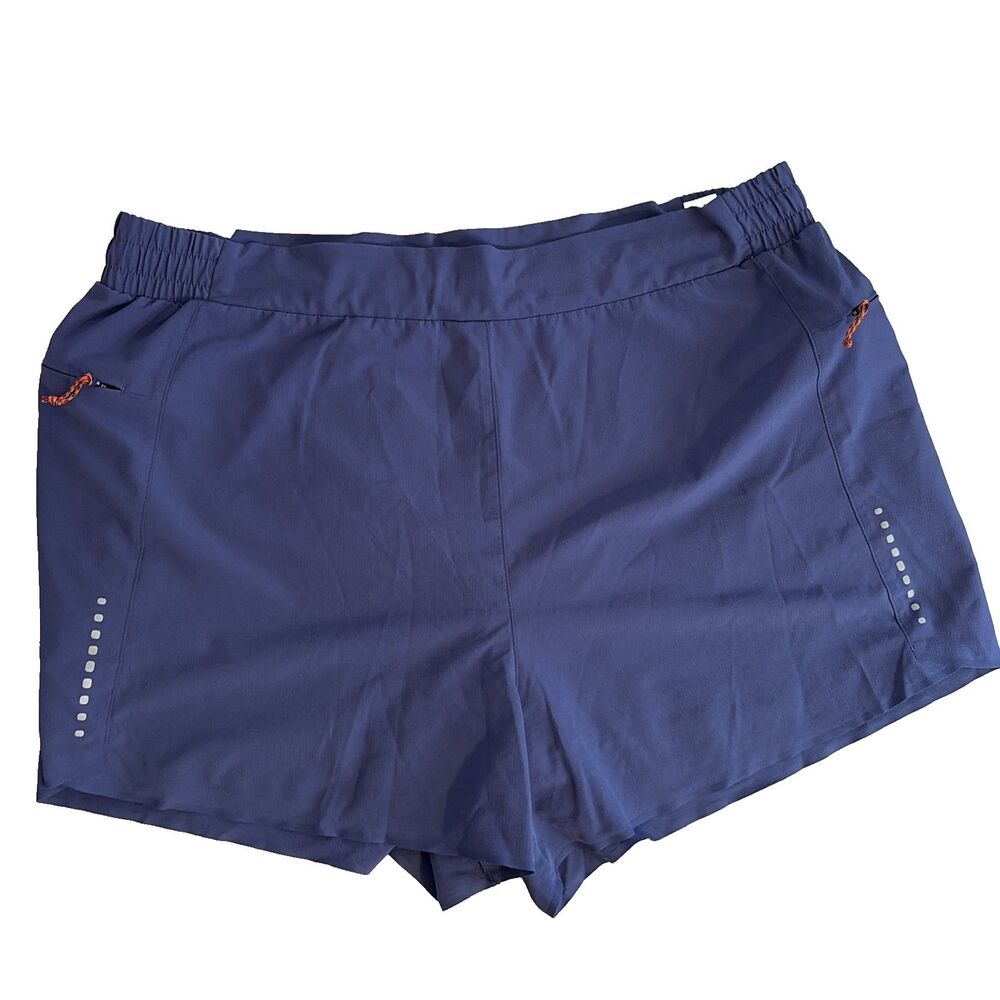 Duluth Trading Alaskan Hardgear Women’s XL Blue Performance Running Shorts 3.5